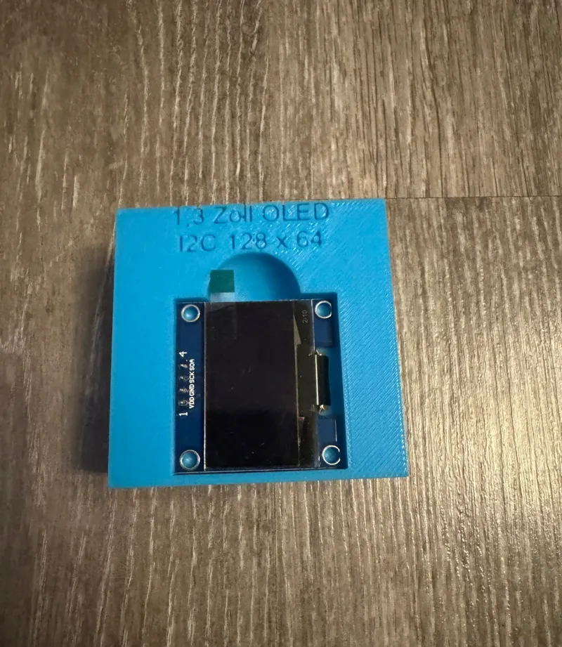 [BaBo] Einlage 1,3 Zoll Oled Display 60x60x30