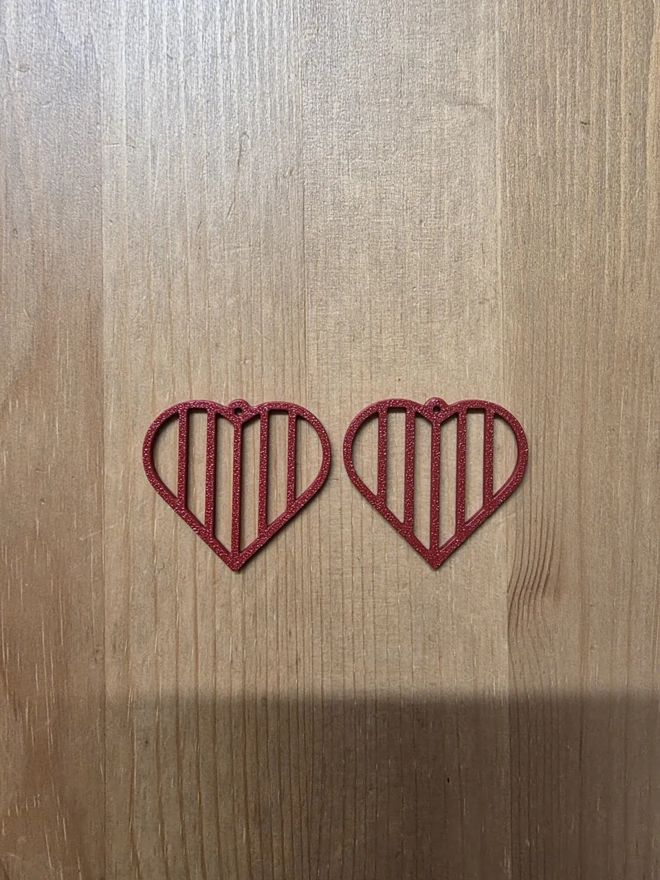 Heart Earrings view 2