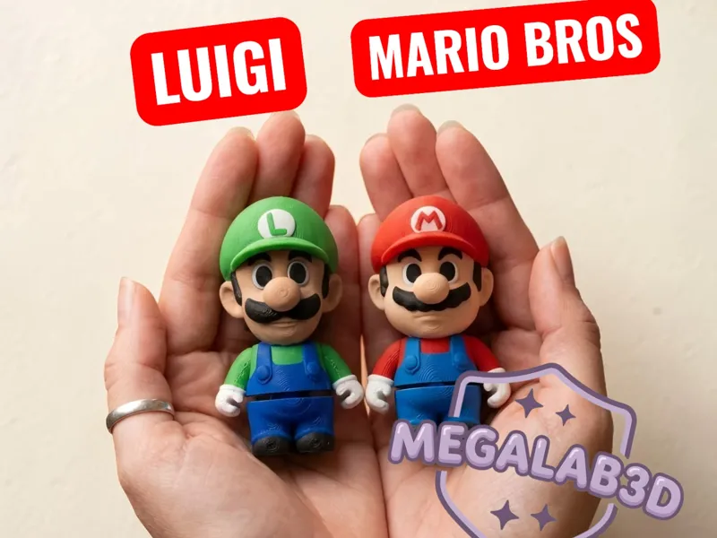 mario bros 3mf MegaLab3D