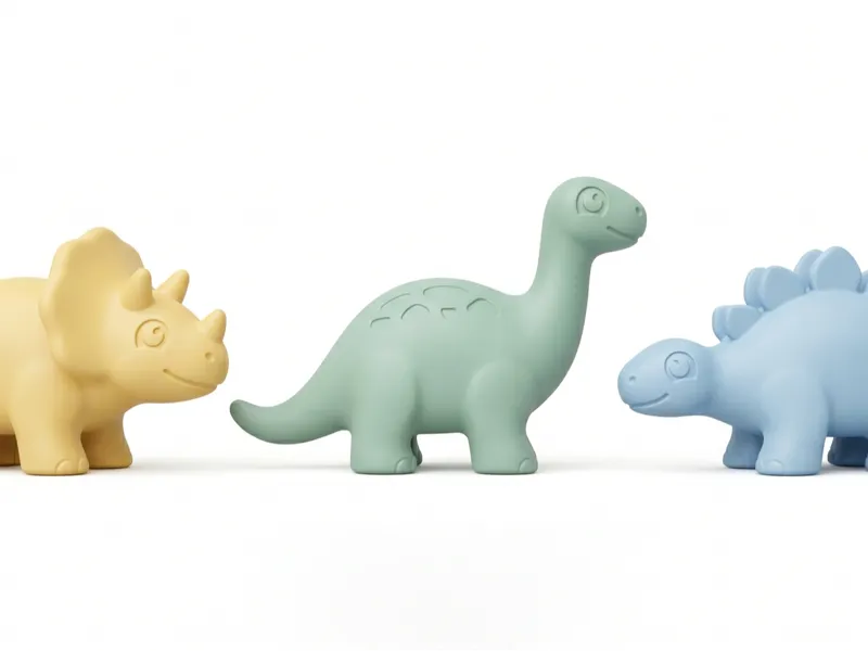 Pack Dinosaures Chibi - 3 Jouets Mignons