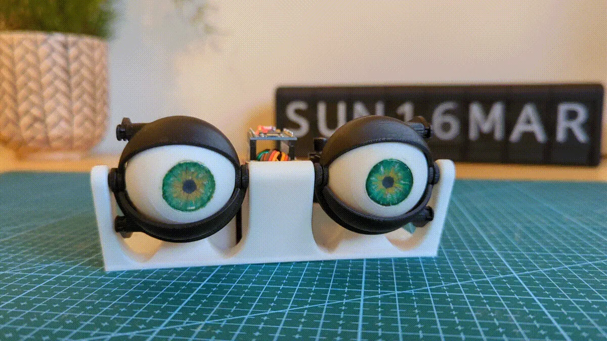 Animatronic Eyes, Compact, With Arduino view 4