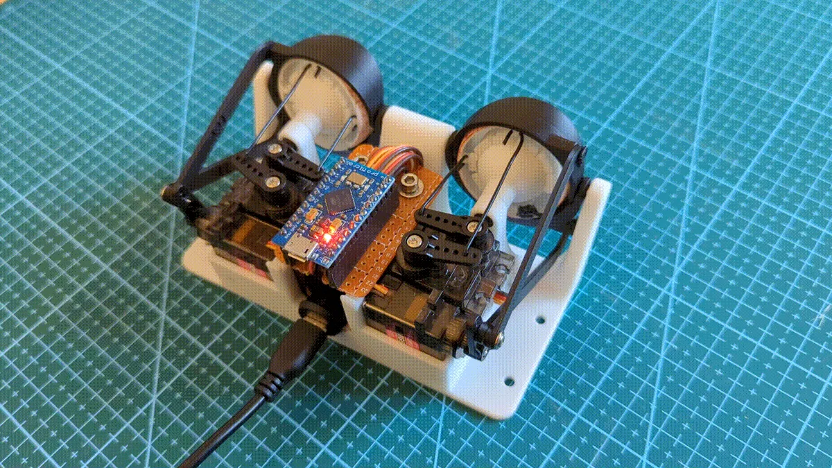 Animatronic Eyes, Compact, With Arduino view 3