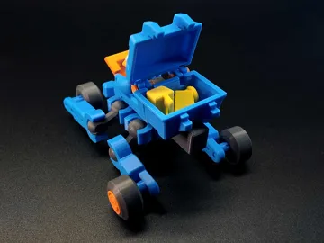 Modelo para impresión 3D: 深礁港·吃了么|多功能外卖车 — vista de referencia 4