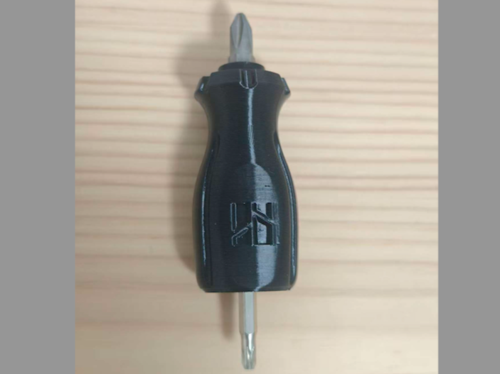 Miniatura 1 do modelo 3D 螺丝刀手柄 迷你手柄 拓竹标志