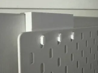 Türhalterung für IKEA SKÅDIS mit Abstandshalter