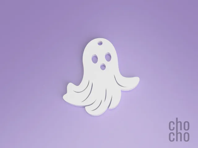 Ghost VII (One Color) Keychain or Earring
