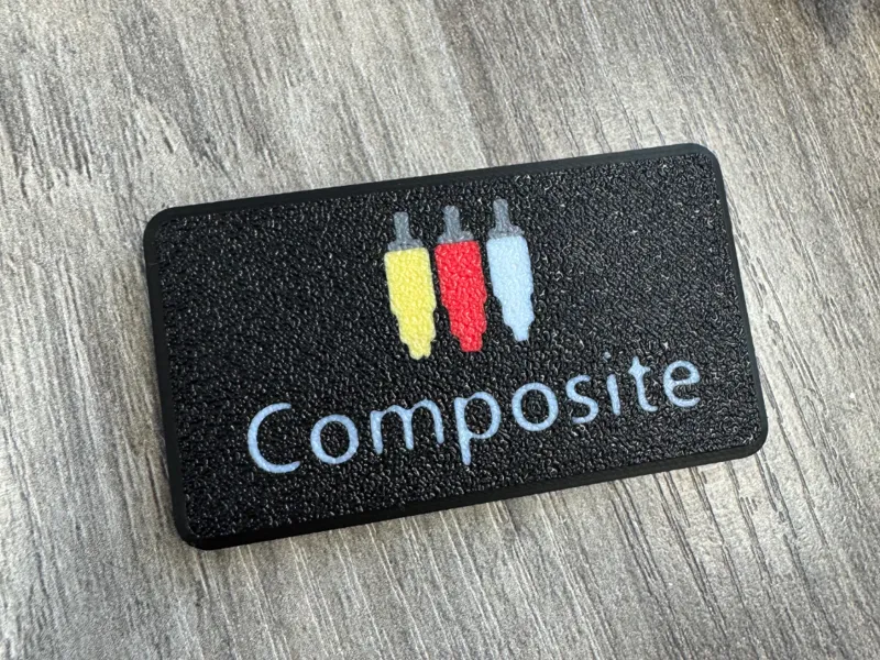 Composite Cable Label for Cable Cap System