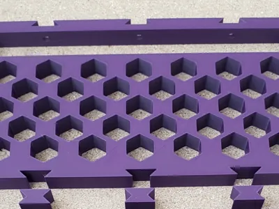 Stackable Shelf Risers & Caps 220 x 125 x 15