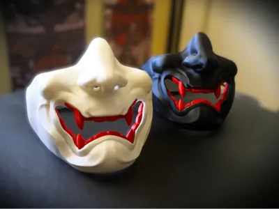 Oni Half Mask (No AMS)