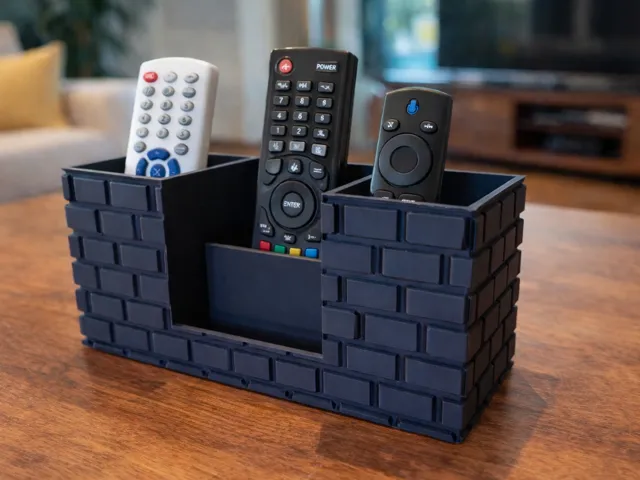 Brick Remote Holder Organizer