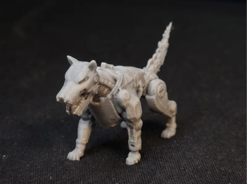 Robotic Hound miniature - Dungeon and Dragons