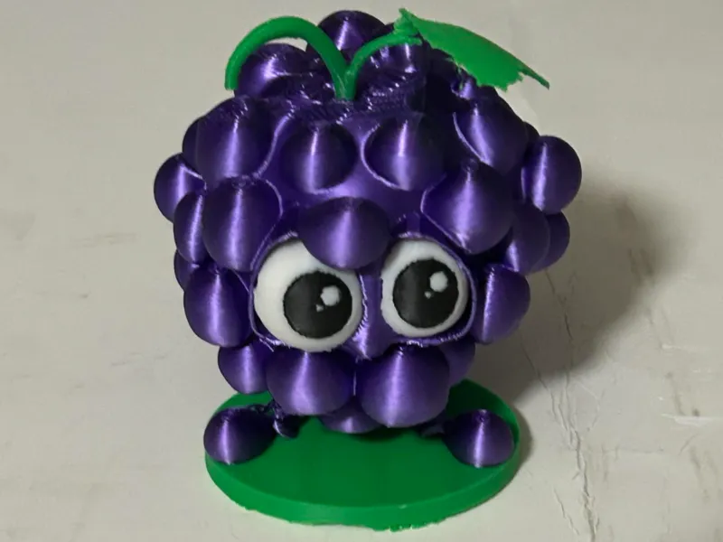 Goofy Grape, Funny Fruit Miniature