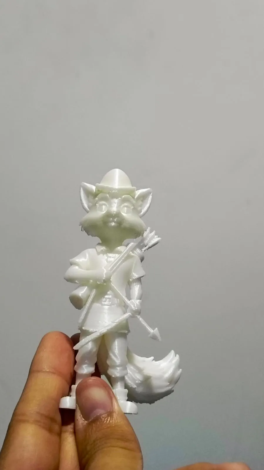 Animated Robin Hood 1973, with base, decoration - Free 3D Print Model ...