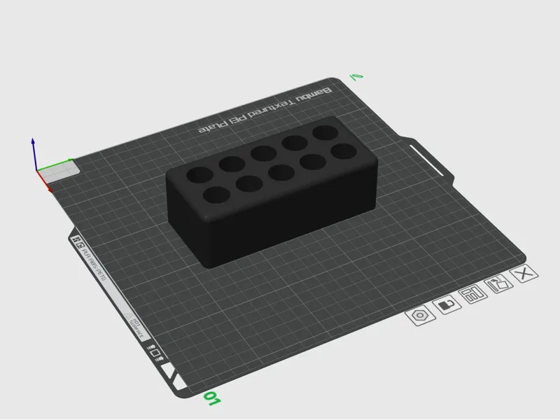 Soda Maker cartridge tray