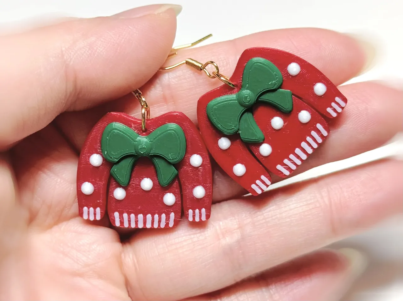 Christmas Sweater Earrings view 2