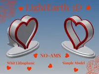 0.12mm layer, 2 walls, 15% infill - 100% Lithophane