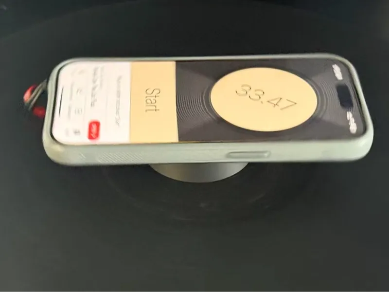 turntable adapter for cell phone 