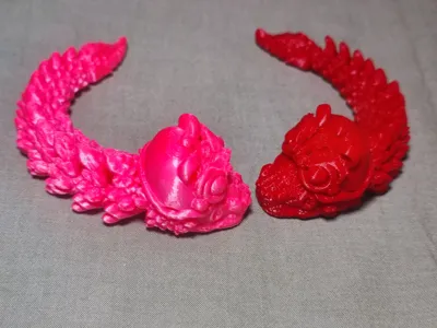 Lion Dance Snake - Hinged Toy
