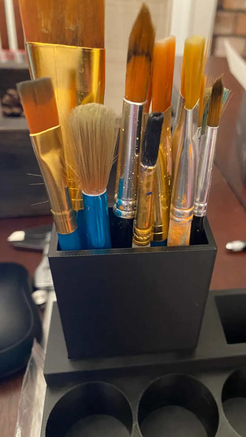 airbrush paint holder insert