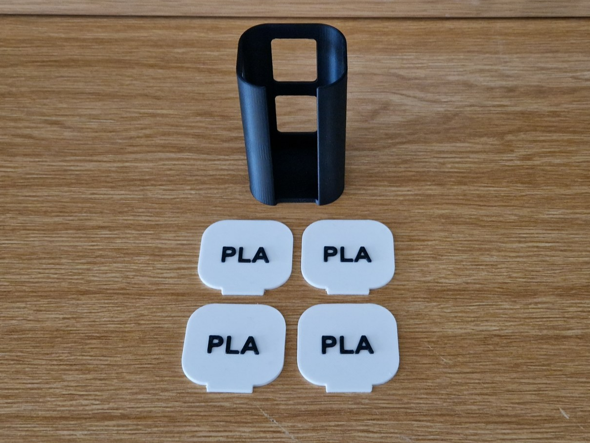 Storage Box for Label Plates