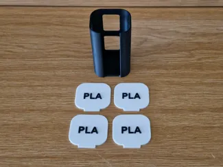 Storage Box for Label Plates