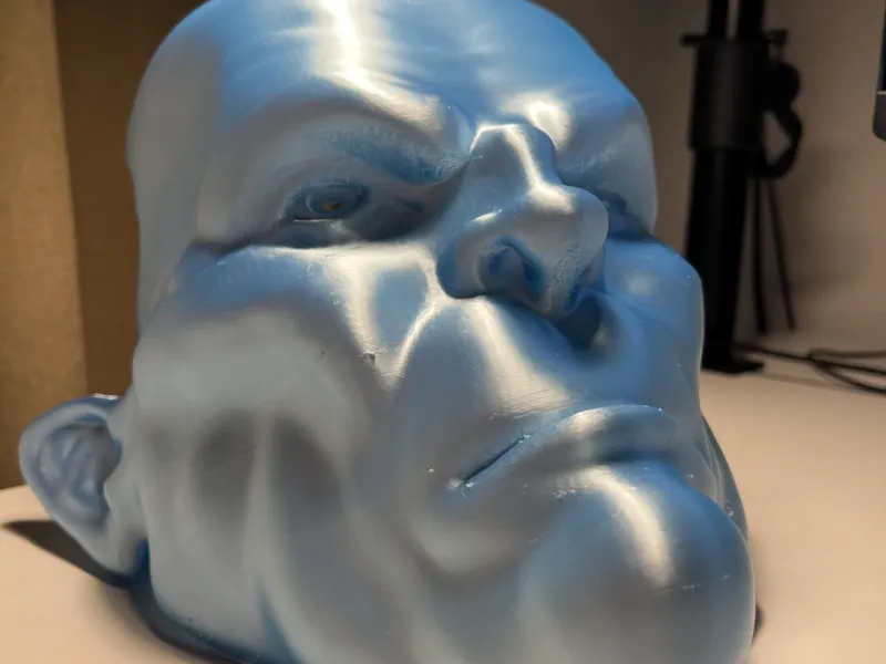 Mask, grumpy dude