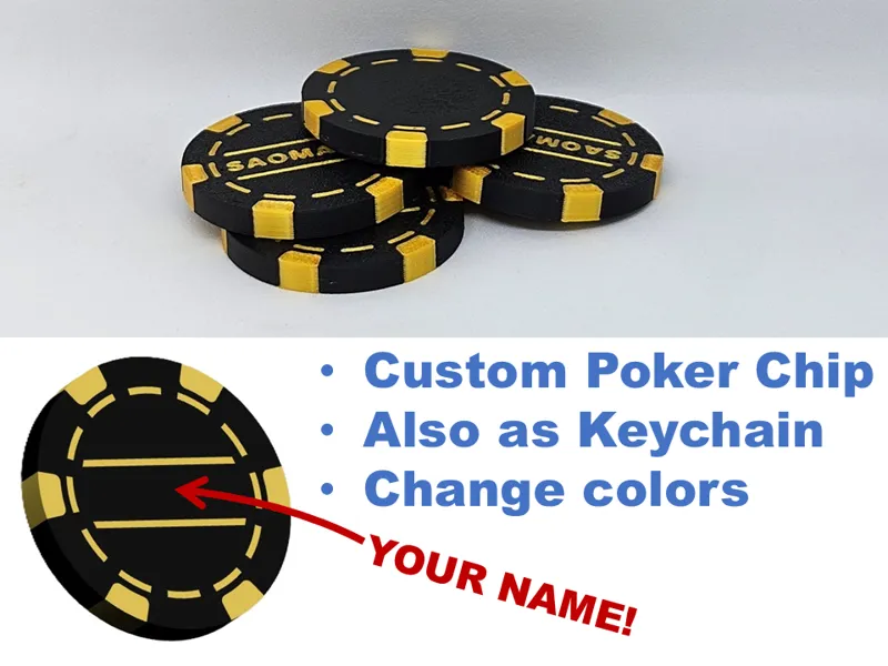 Your Custom Poker Chip!