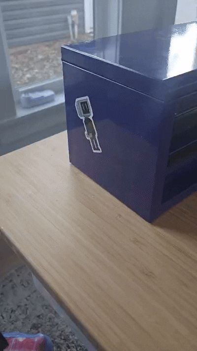 Magnetic Pencil Tool Holder Mini Toolbox Accessory