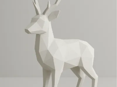 Low Poly Deer