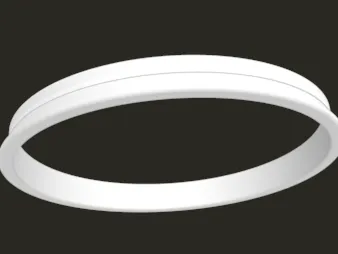 Klangschild Ventilator Ring 2x