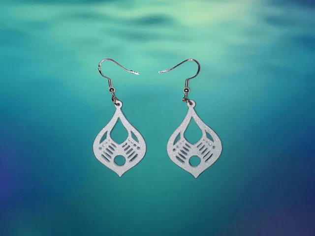 Harmonious jewel earrings