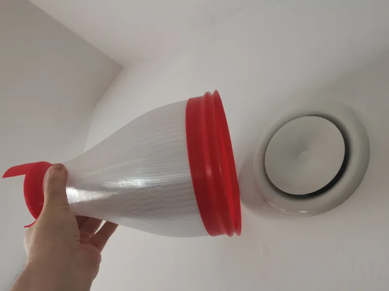 Anemometer-Adapter für ZWB Tellerventile (DN ~110)