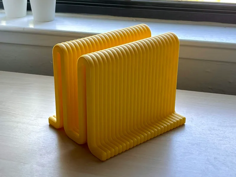 Wavy Ribbed Laptop Stand