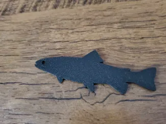 Trout Keychain