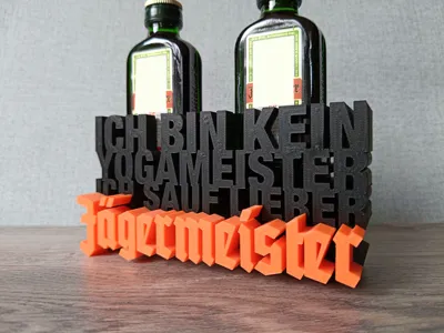 Jägermeister イエガーマイスター グッズ コレクション イエーガーマイスター | コレクション - MakerWorld：無料の3Dモデルを
