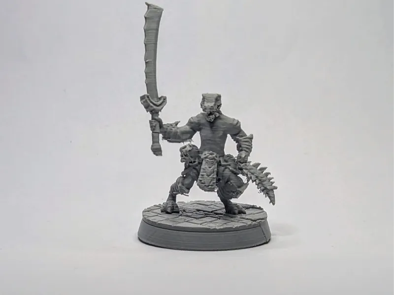 Kobold Barbarian - Daily Miniature Challenge