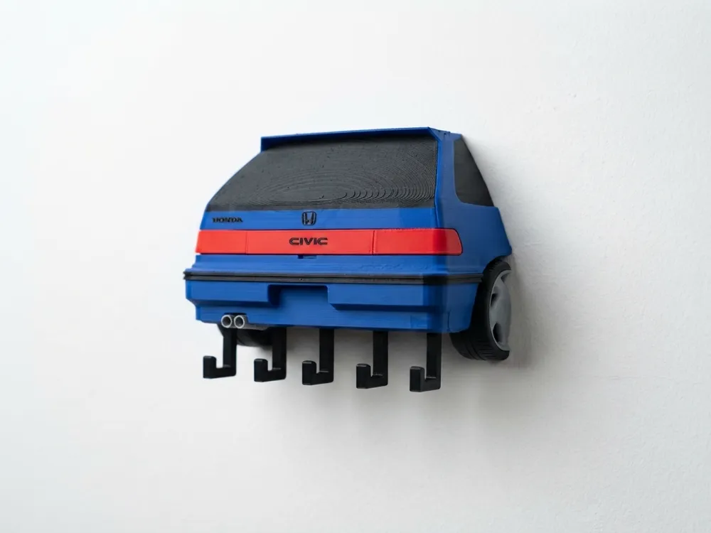 Soporte: Honda Civic EF9 Wall Key Holder. Referencia del modelo original.