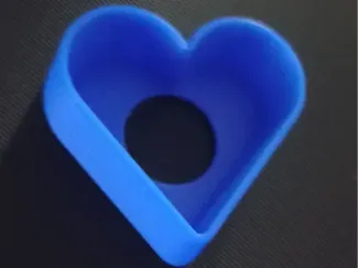 cuore forma per biscotti