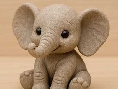 Cute Little Elephant