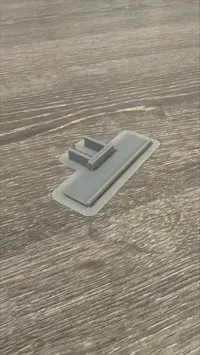 Shelf With Brim (Increased Adhesion)