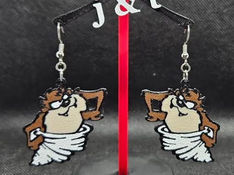 Taz earrings