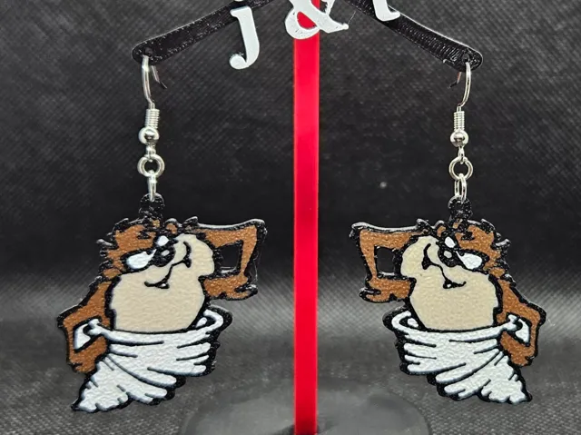 Taz earrings