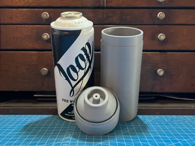 SPRAY CAN STASH CONTAINER