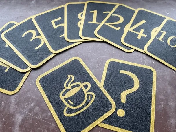 Fibonacci Playing Cards for Estimation