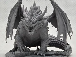 Dungeons and Dragons dnd Magma Dragon