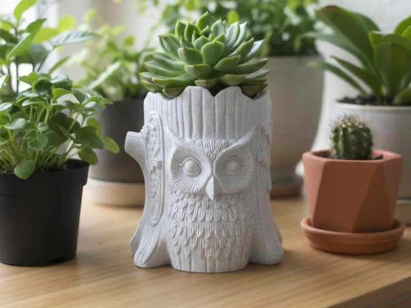 Owl pot