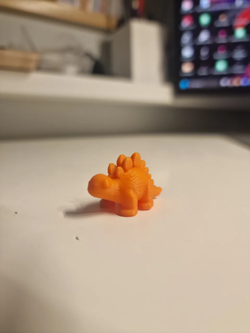 Mini Stegosaurus Fidget - Micro Zoo view 2