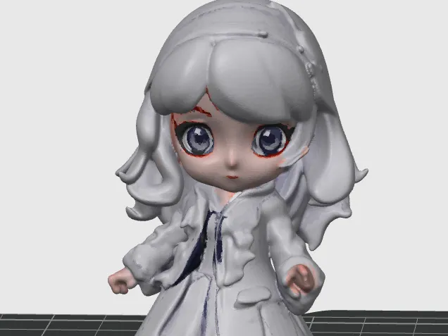 可爱少女玩偶