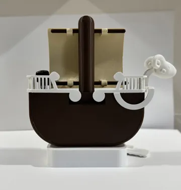 Estante o repisa: Going Merry – One Piece Kinder Joy Display Shelf — vista de referencia 5
