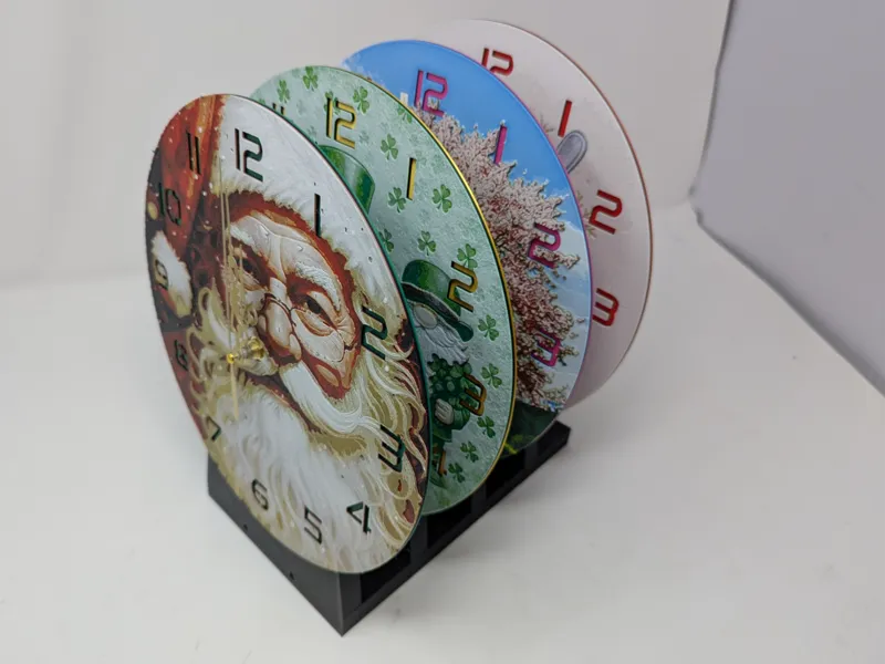 Clock stand for CP3D clocks